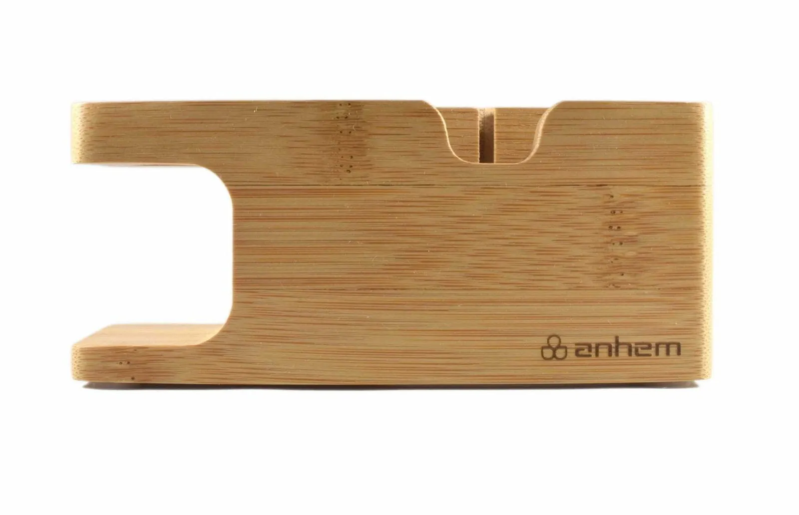 Bamboo Wood Charging Dock