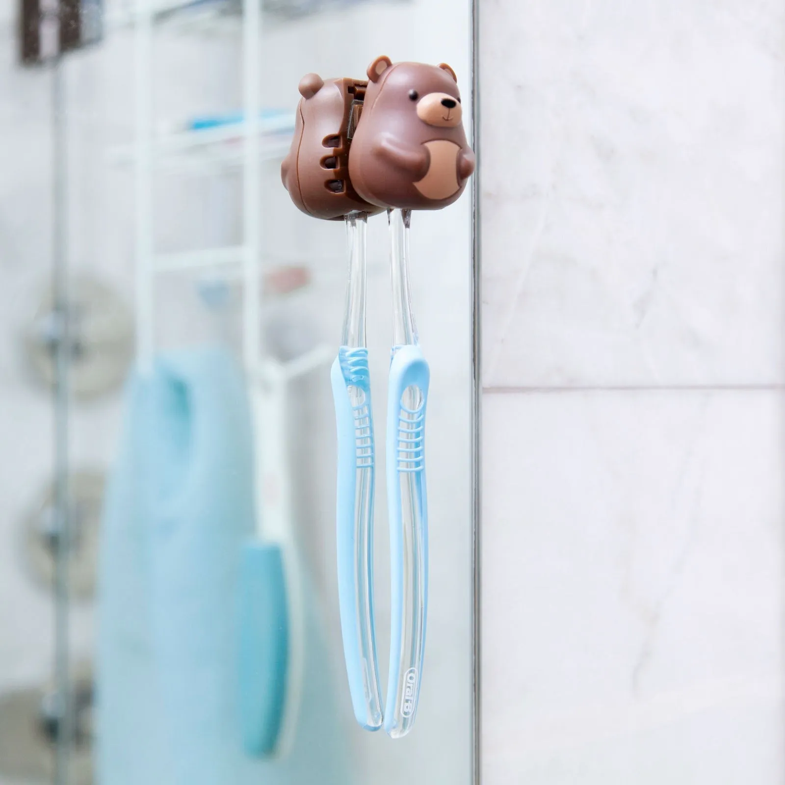 Bear Tooth Brush Holder