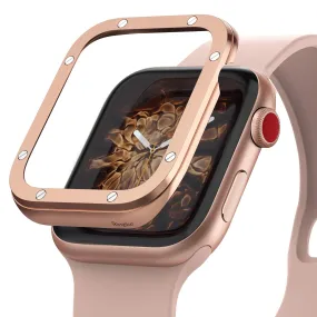 Bezel Styling for Apple Watch 42mm for Series 3 / Series 2 / Series 1 - Glossy Rose Gold (AW3-42-41) [Stainless Steel]