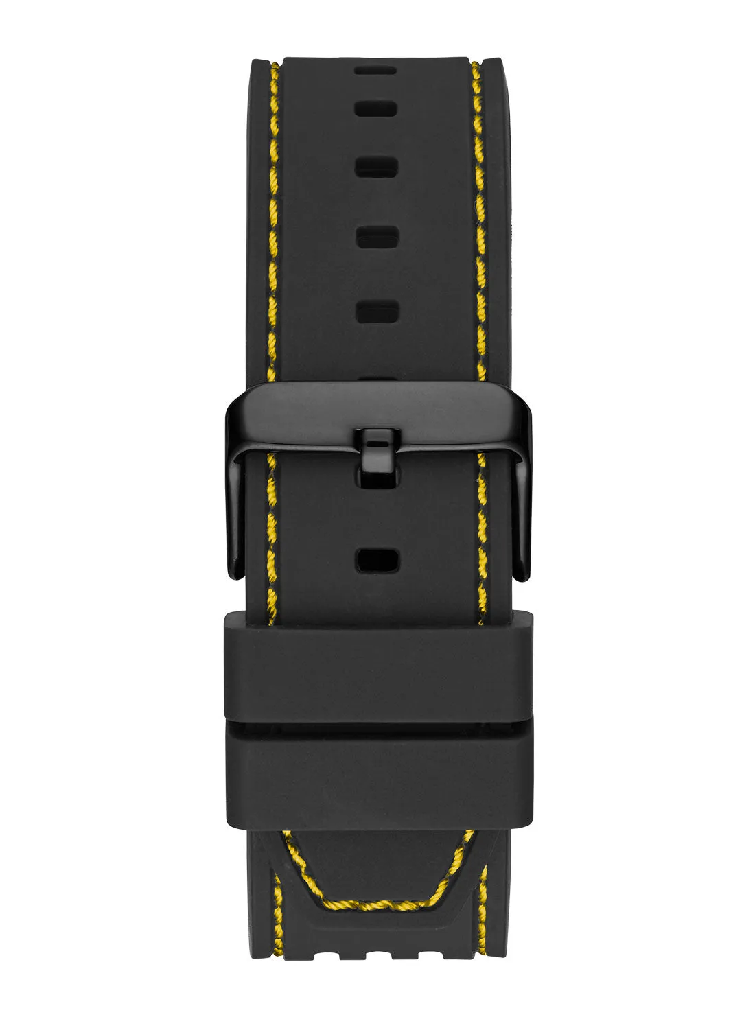 Black Yellow Phoenix Silicone Watch