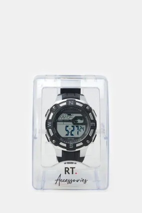 Boys Black Multi Functional Digital Watch