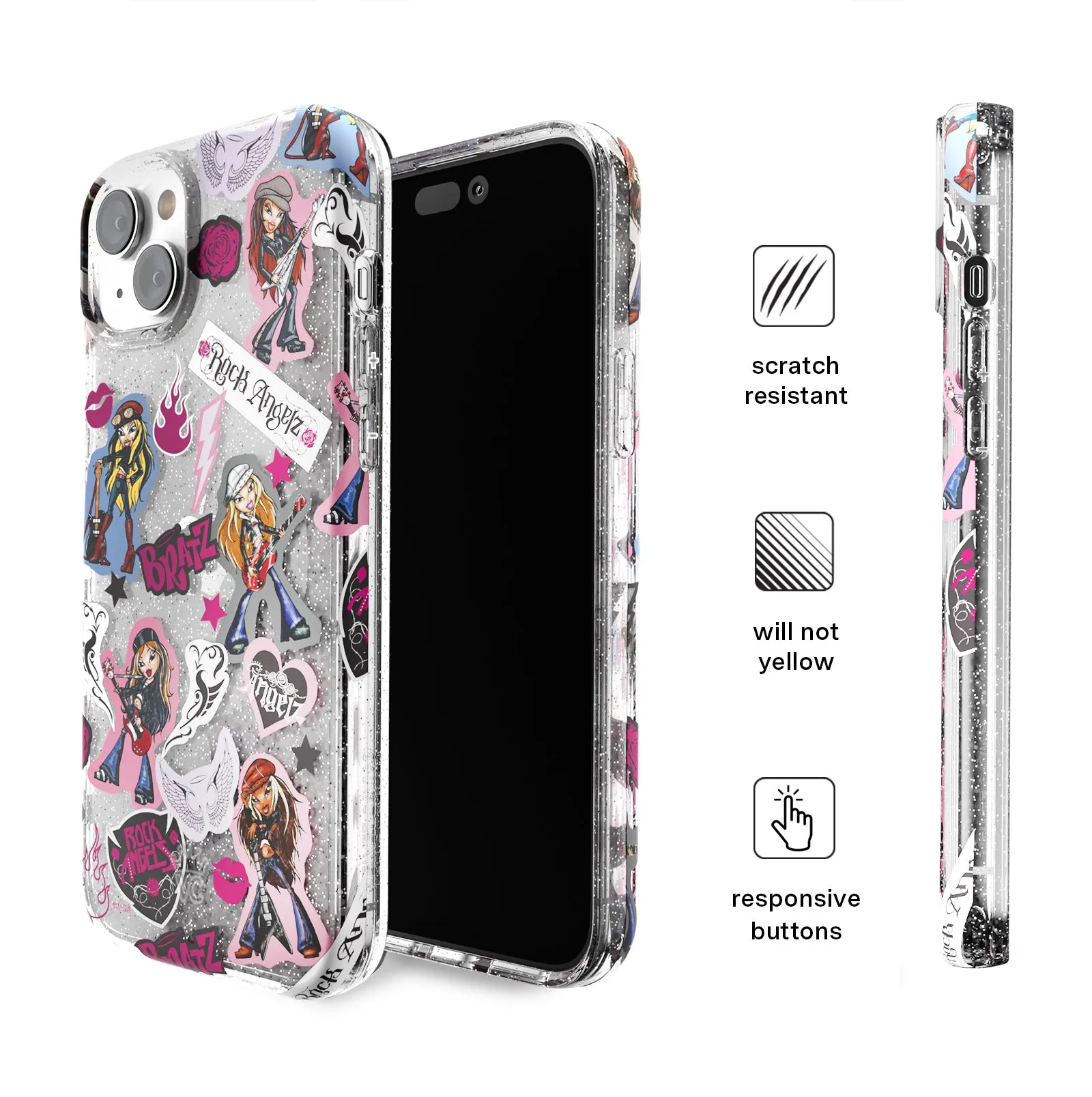 Bratz Rock Angelz Glitter iPhone Case