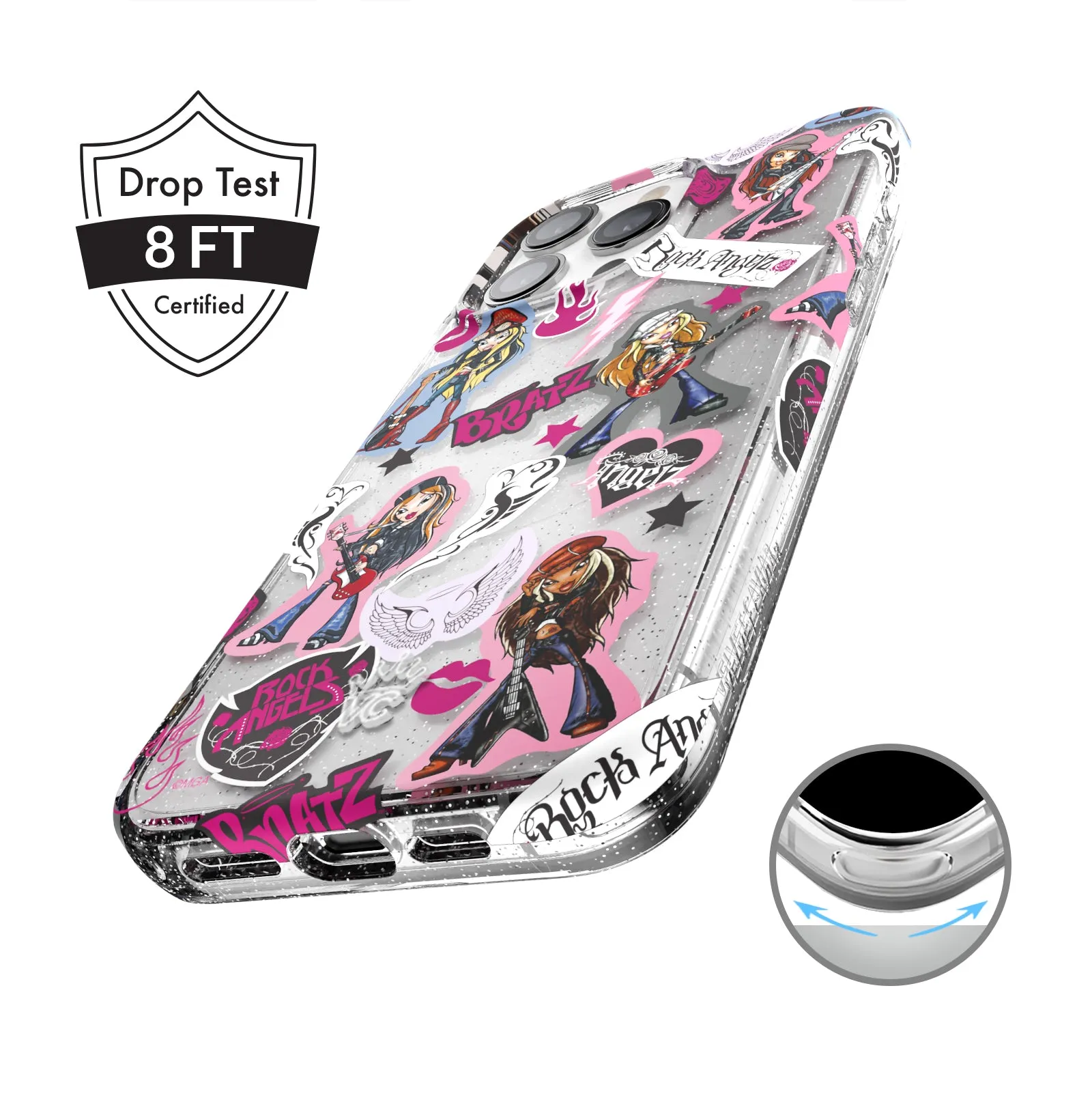 Bratz Rock Angelz Glitter iPhone Case