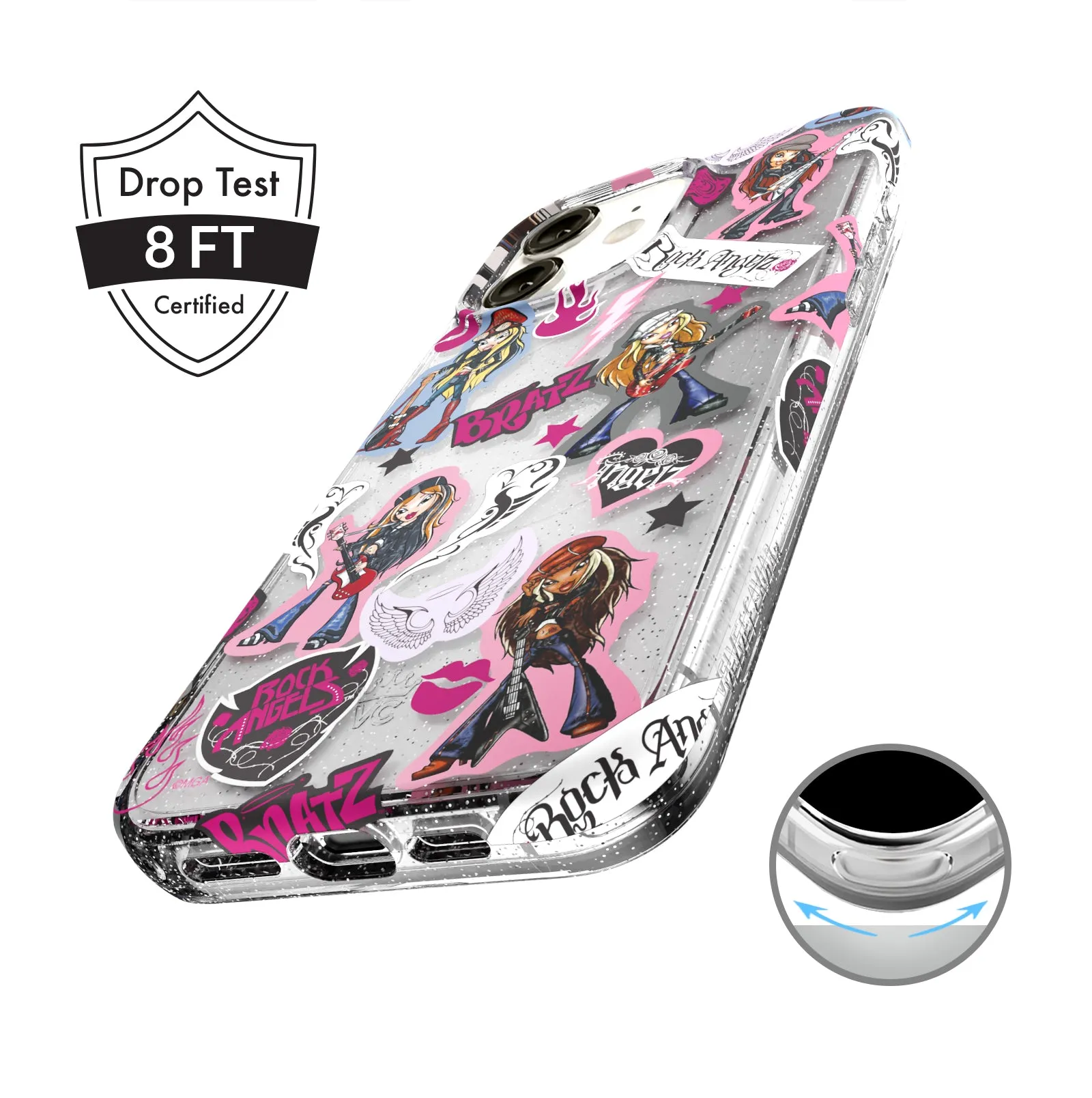 Bratz Rock Angelz Glitter iPhone Case