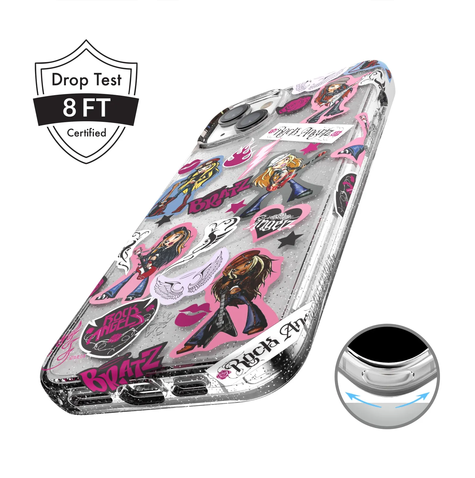 Bratz Rock Angelz Glitter iPhone Case