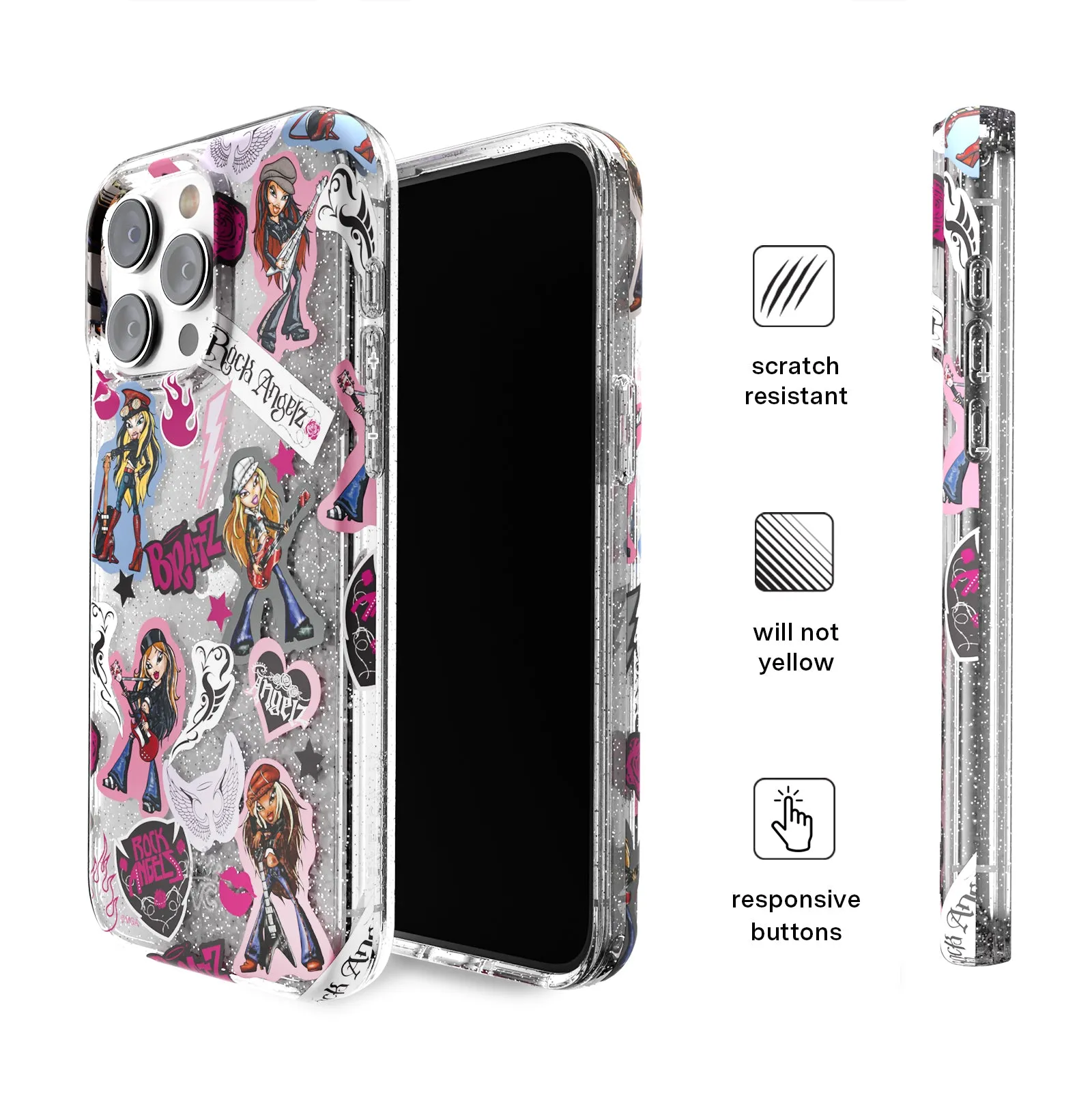 Bratz Rock Angelz Glitter iPhone Case