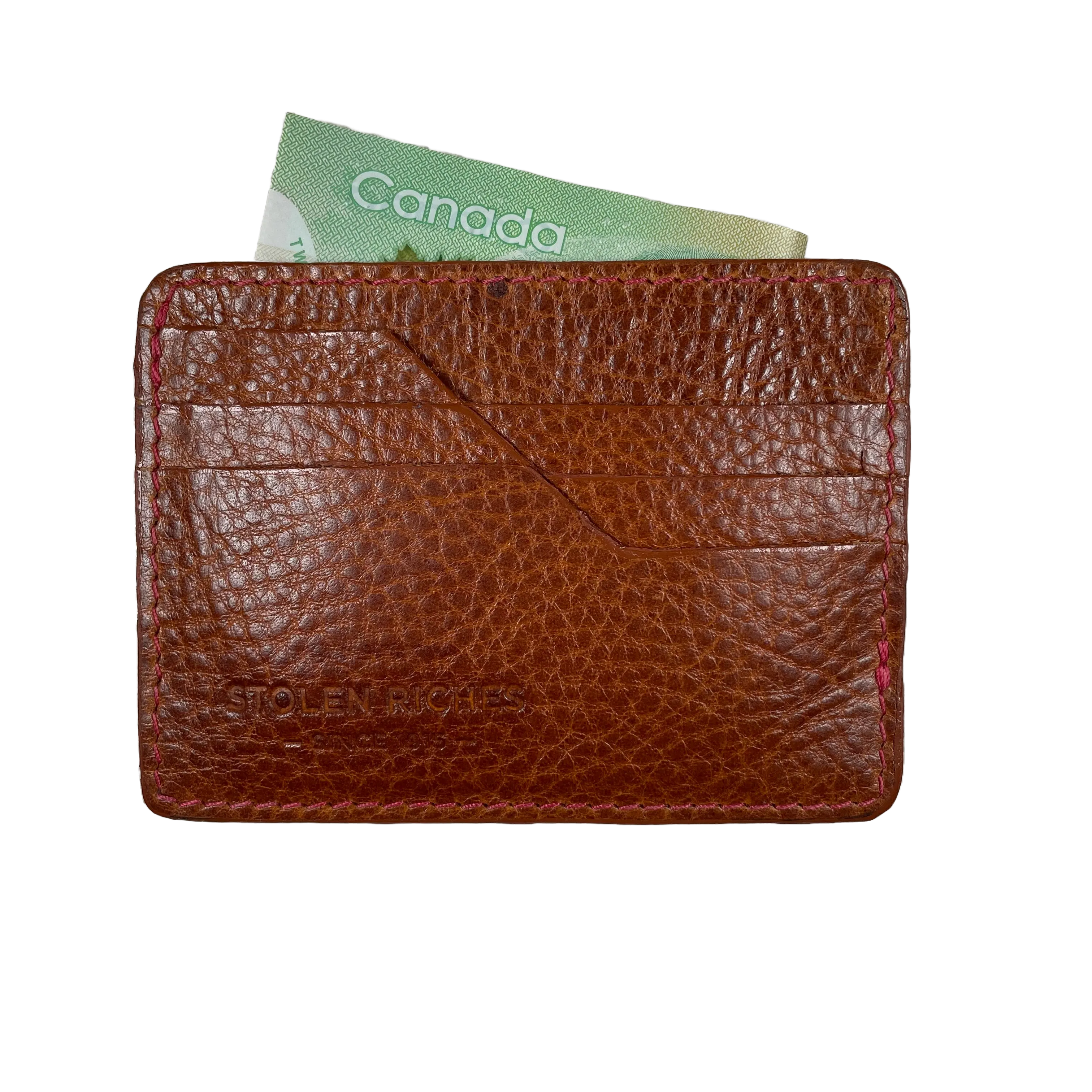 Brown Slim Card Holder Wallet