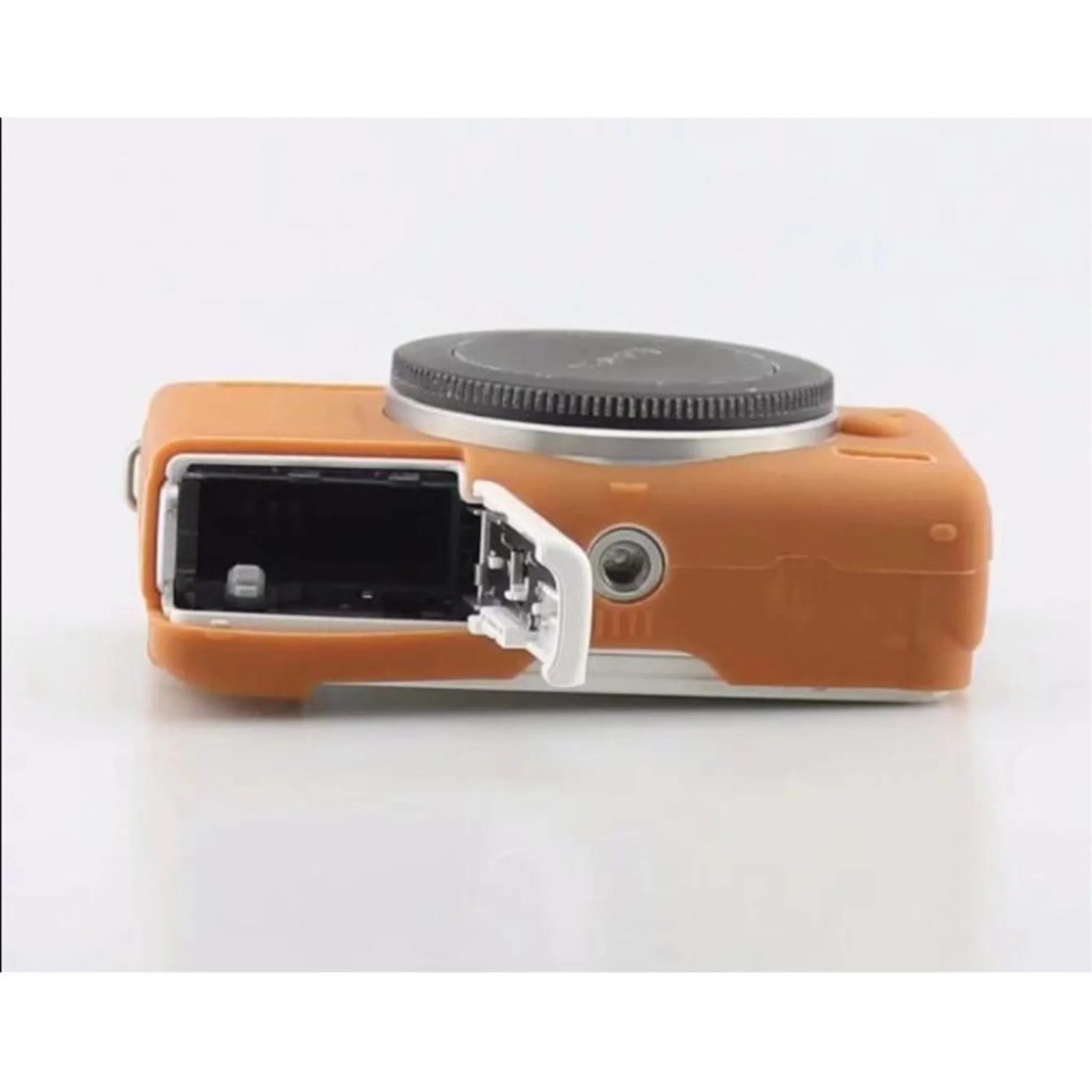 Canon EOS M100 soft silicone protective case - Brown