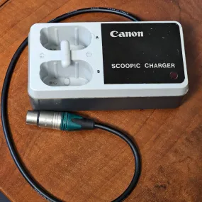 Canon Scoopic Dual battery Charger for Old Style Batteries