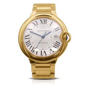 Cartier Ballon Bleu 18ct 42mm Automatic Bracelet Watch - Ref: 2998