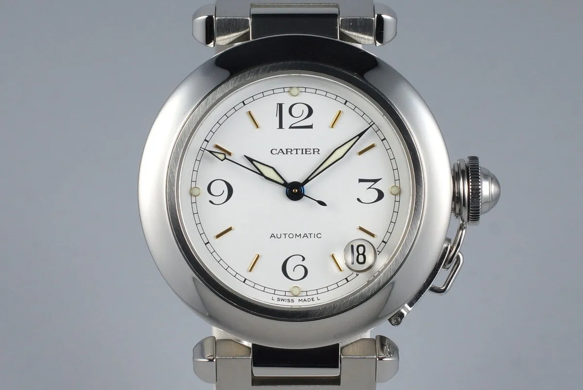 Cartier Pasha ‘C’ 2324 White Dial