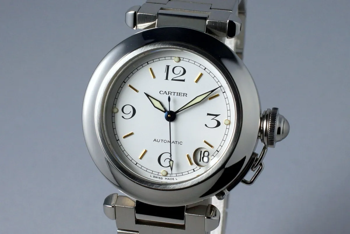 Cartier Pasha ‘C’ 2324 White Dial