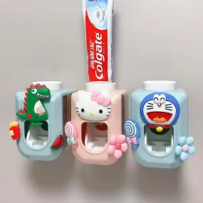 Cartoon Automatic Toothpaste Dispenser Squeezer