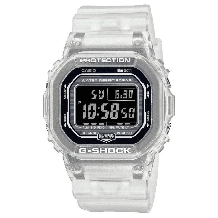 CASIO G-SHOCK 5600 Series White Watch #DW-B5600G-7ER