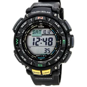 Casio Men's Pathfinder Triple Sensor Solar Power Watch | PAG240-1