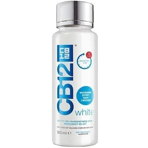 CB12 white mouth rinsing solution