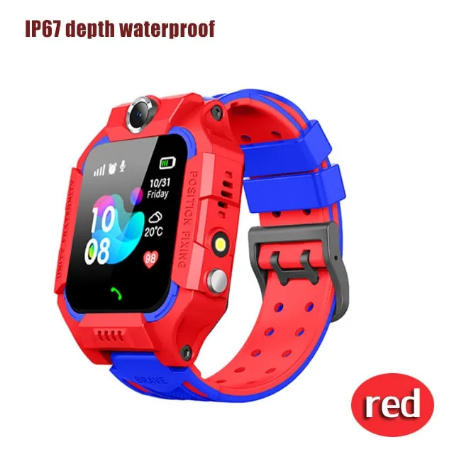 Children's Smart Watch Kids Phone Watch Smartwatch For Boys Girls With Sim Card Photo Waterproof IP67 Gift For IOS Android