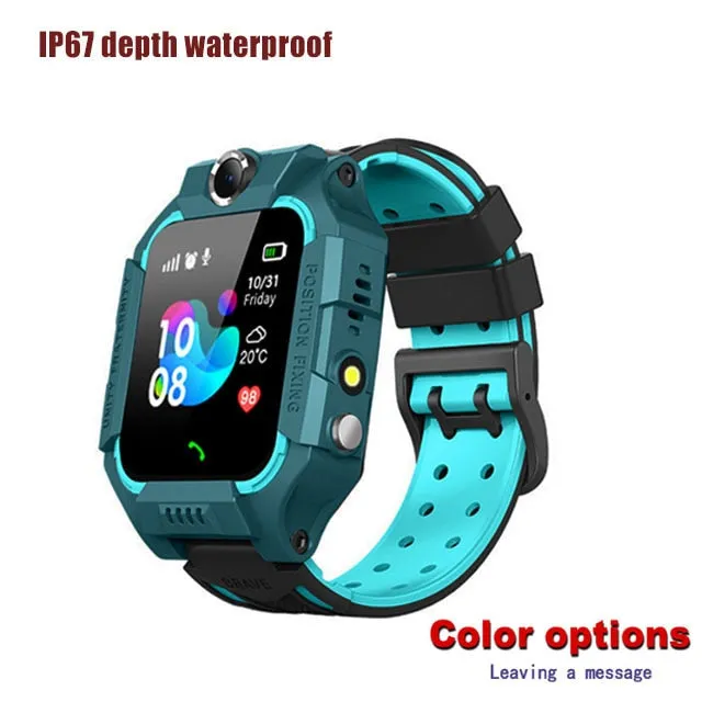 Children's Smart Watch Kids Phone Watch Smartwatch For Boys Girls With Sim Card Photo Waterproof IP67 Gift For IOS Android