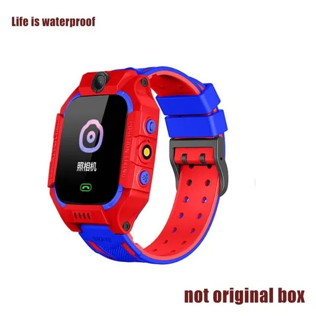 Children's Smart Watch Kids Phone Watch Smartwatch For Boys Girls With Sim Card Photo Waterproof IP67 Gift For IOS Android