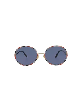 Chloe Round-Frame Metal Sunglasses, Style #  CH0100S-30012459001