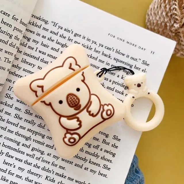 Chocolate-filled Koala Cookie Airpods Case SD00930