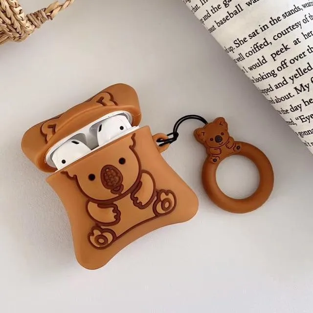 Chocolate-filled Koala Cookie Airpods Case SD00930