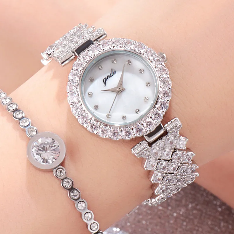 Classic Diamond Bracelet Women's Watch