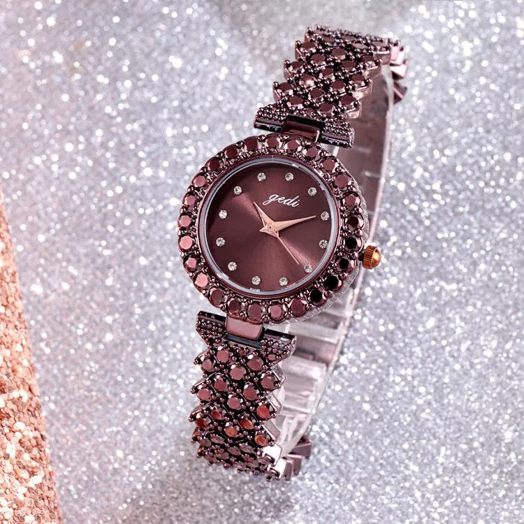 Classic Diamond Bracelet Women's Watch