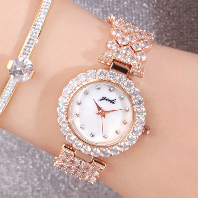 Classic Diamond Bracelet Women's Watch