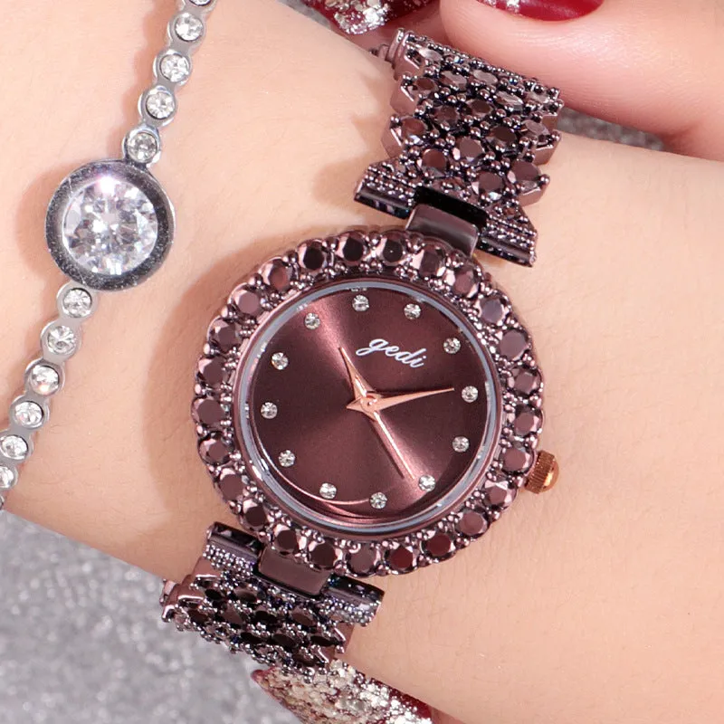 Classic Diamond Bracelet Women's Watch