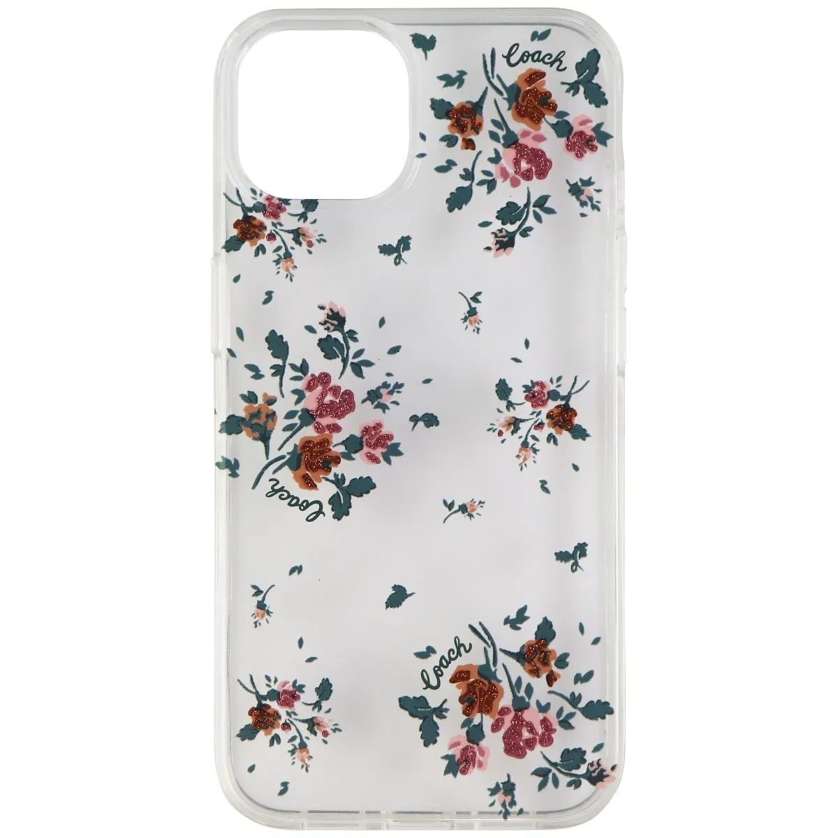 Coach Protective Case for iPhone 13 / 14 - Rose Bouquet Floral / Clear