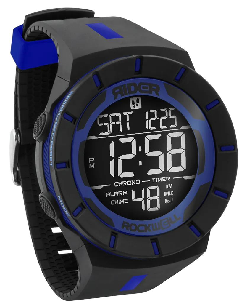 Coliseum Fit™ Police Edition (Black/Blue) Watch