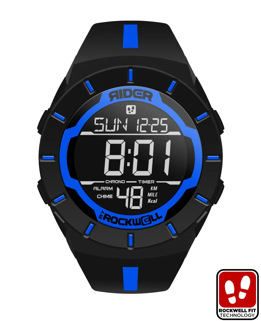 Coliseum Fit™ Police Edition (Black/Blue) Watch