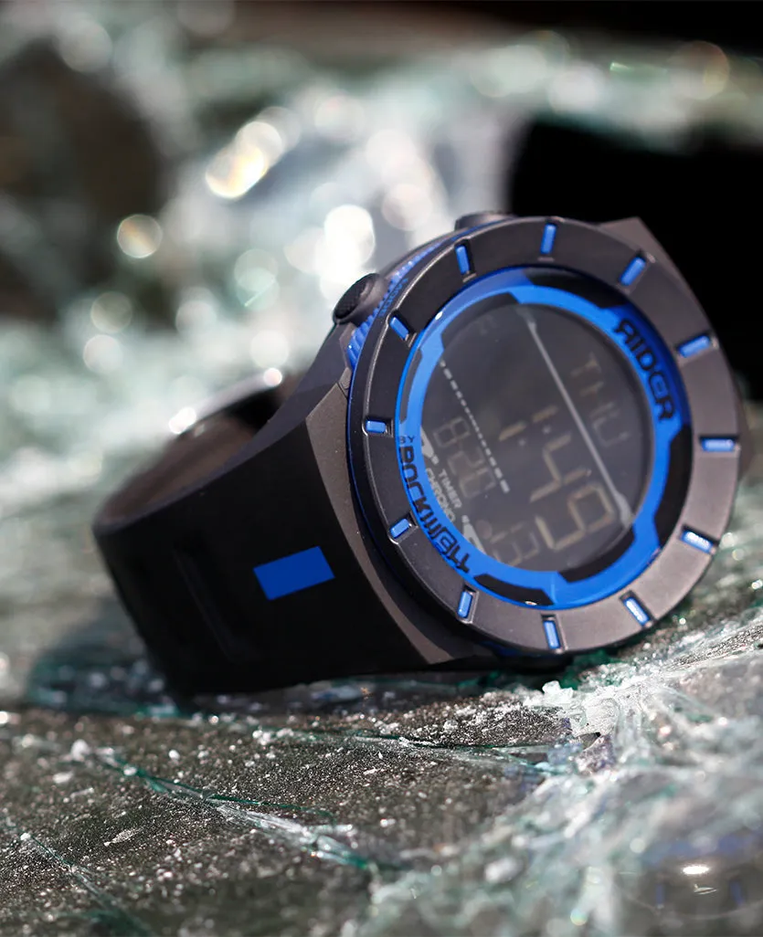 Coliseum Fit™ Police Edition (Black/Blue) Watch