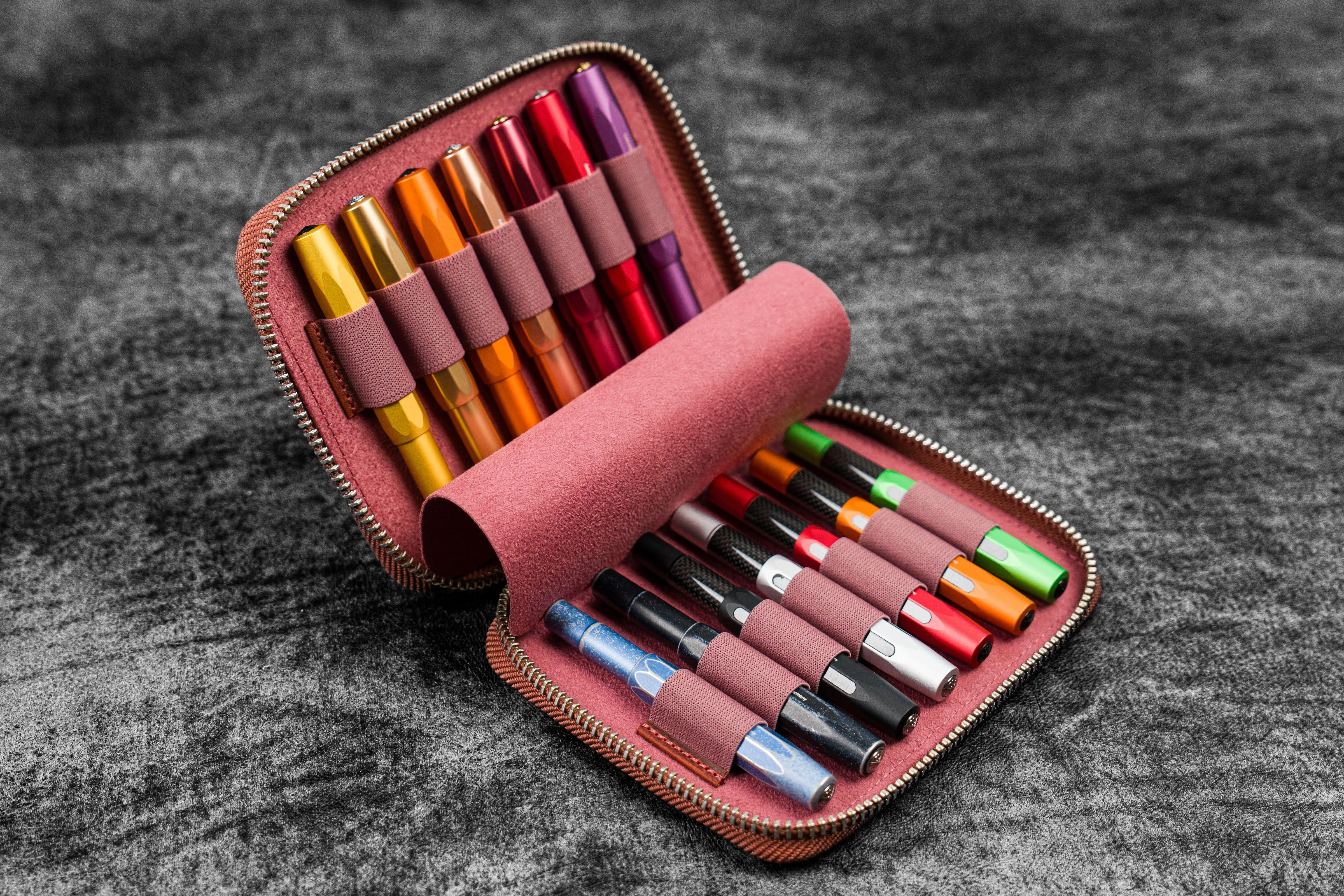 Collector Pen Case for 14 Kaweco Pens - C.H Orange