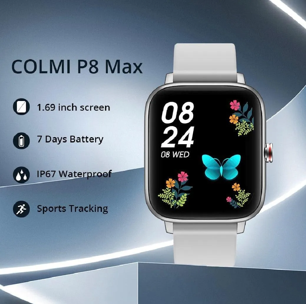 COLMI P8 MAX With BT Call Black