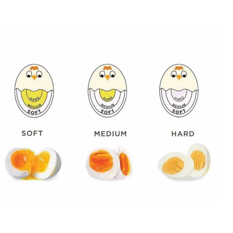 Color Changing Chicken Egg Timer F49-8 Yellow F49-8-985