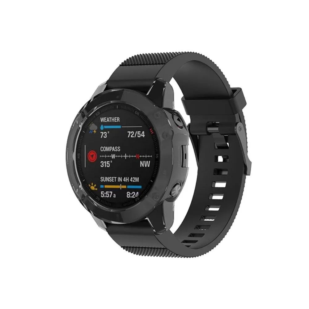 Cool transparent cover for Garmin Fenix 6 / 6 Pro Black