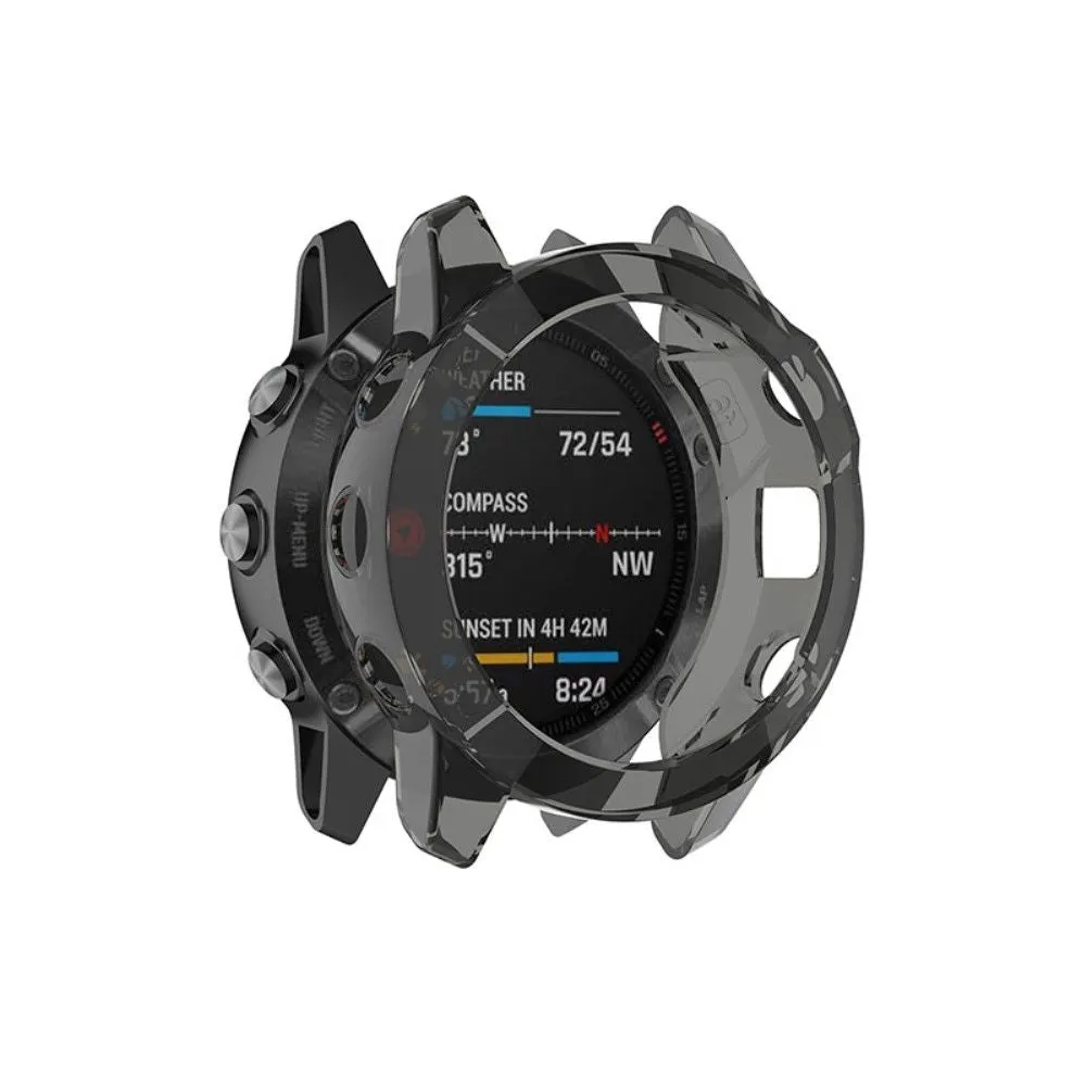 Cool transparent cover for Garmin Fenix 6 / 6 Pro Black