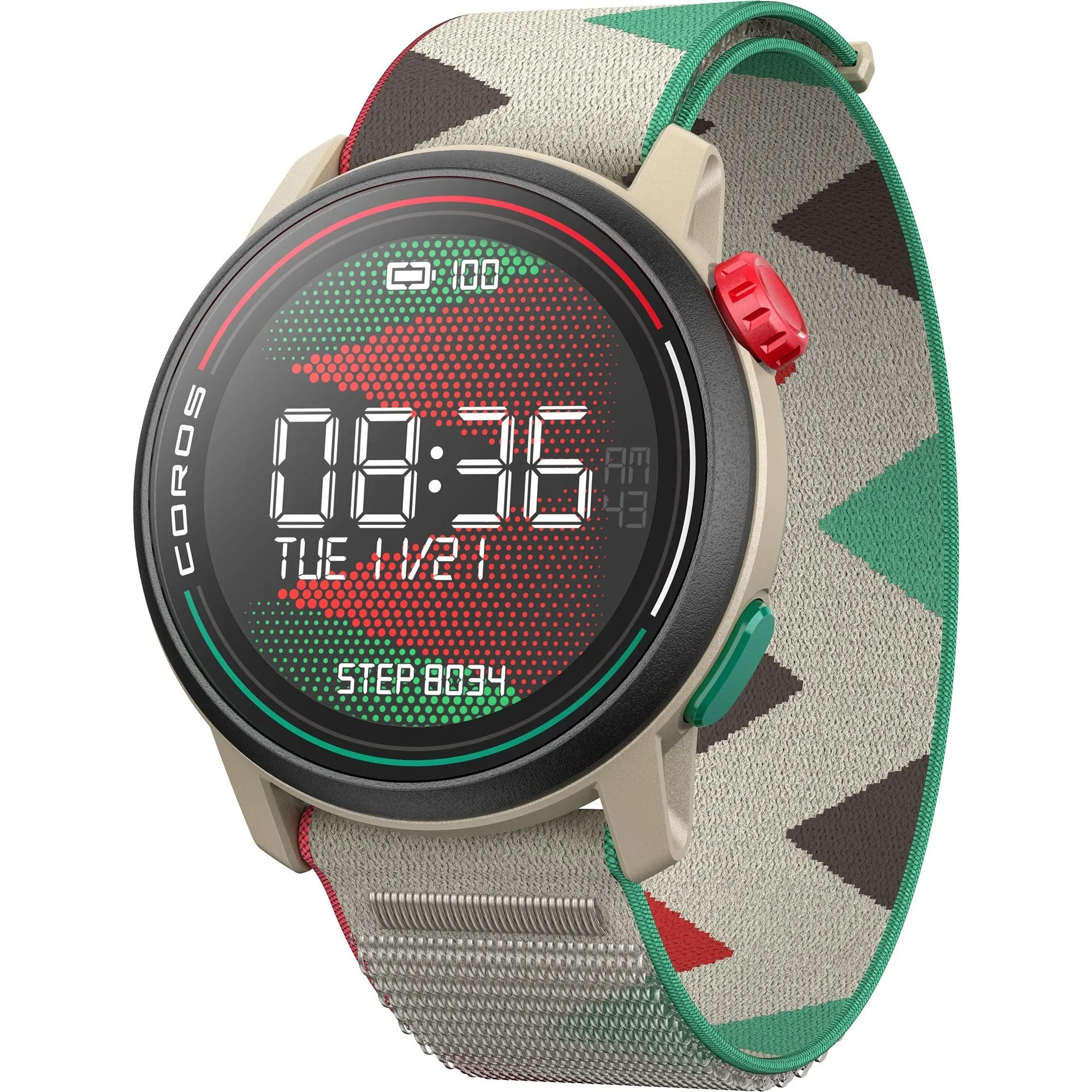 COROS PACE 3 Premium Nylon Strap GPS Watch - Eliud Kipchoge Edition