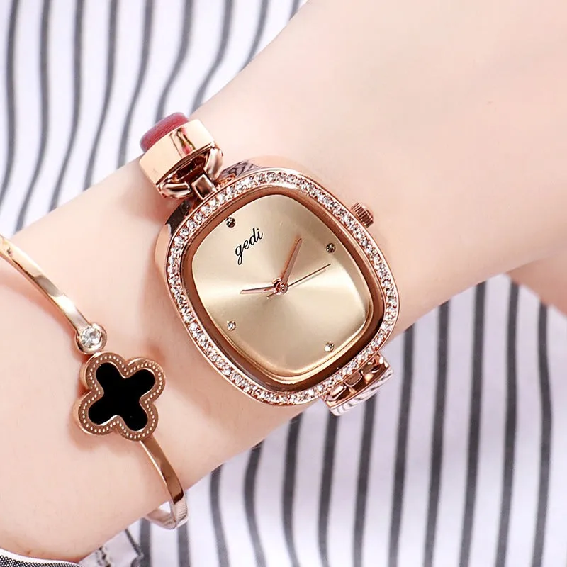 Creative Ultra-thin Strap Women's Watch