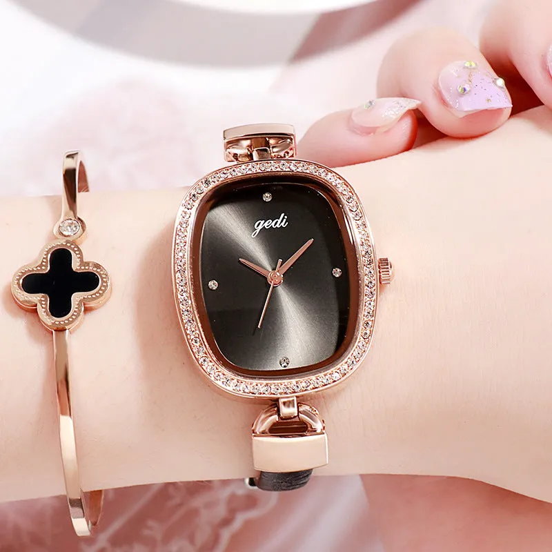 Creative Ultra-thin Strap Women's Watch