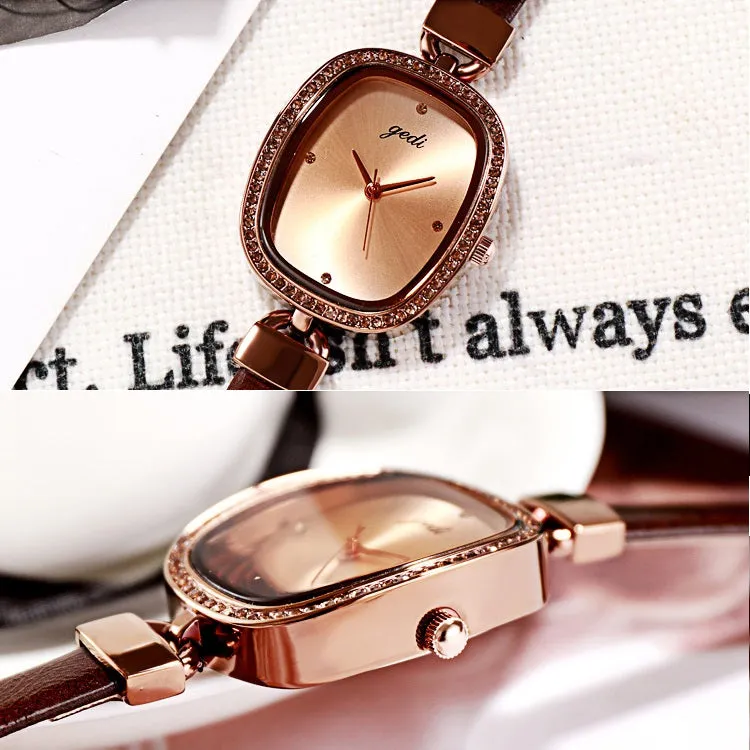 Creative Ultra-thin Strap Women's Watch