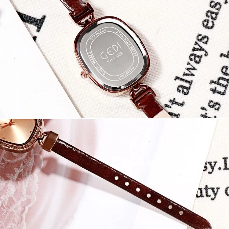 Creative Ultra-thin Strap Women's Watch