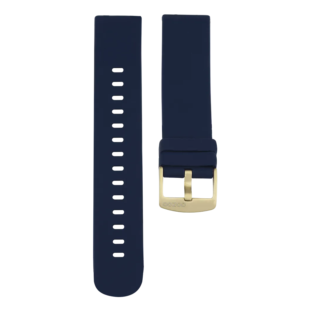 Dark Blue rubber strap