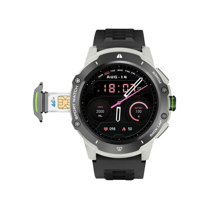 DaTeoy G15PRO 4G Android Smartwatch - 1.43" AMOLED Display, Android 8.1, Heart Rate Monitor, GPS/GLONASS, 2GB RAM, 32GB ROM, Multi-Sports Mode