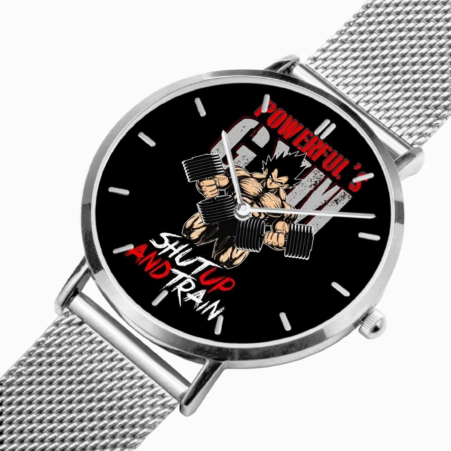 DBZ-Store Awesome Training To Beat Goku Graphic Watch