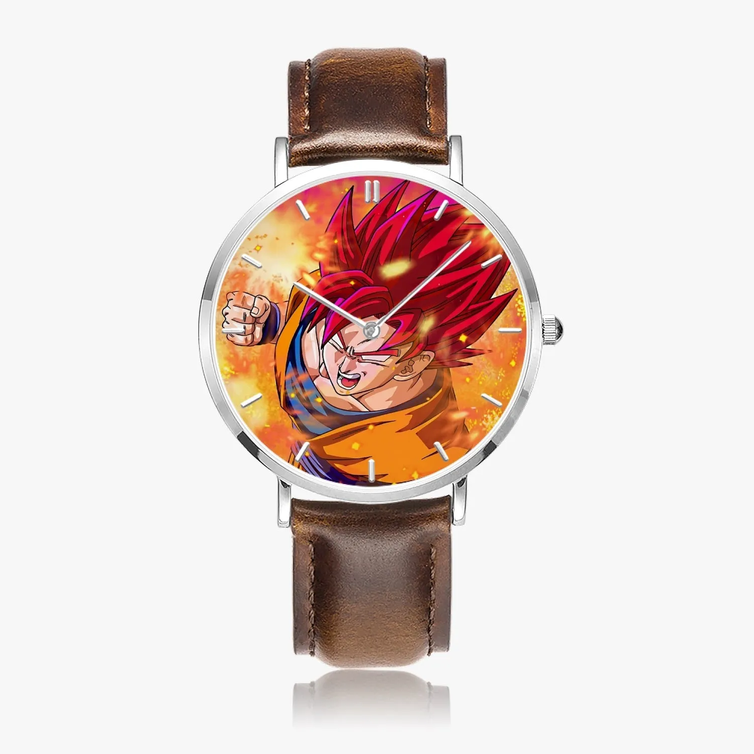 DBZ-Store Dope Super Goku Rage Red Ultra Instinct Watch