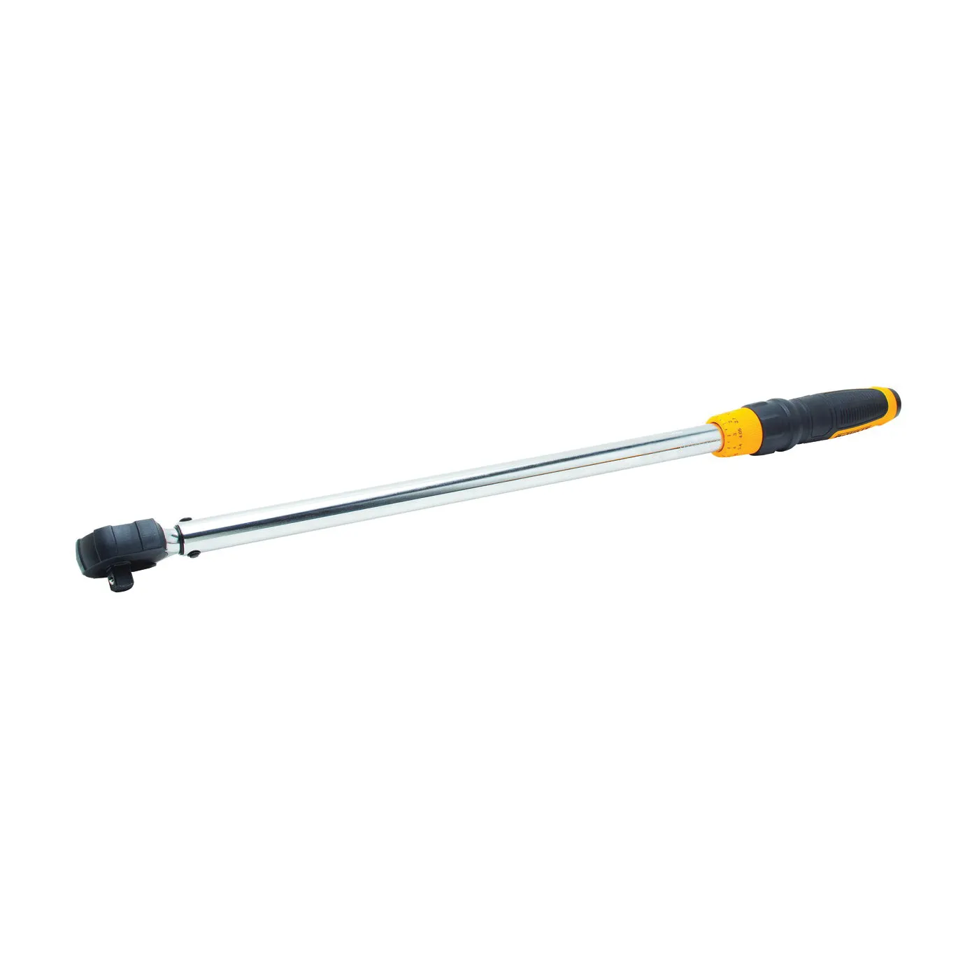 DeWALT DWMT75462 Torque Wrench, 1/2 in Drive, 27-1/2 in OAL, 50 to 250 ft-lb, Steel