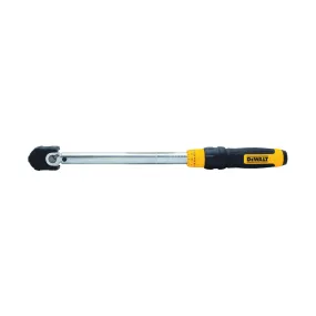 DeWALT DWMT75463 Torque Wrench, 3/8 in Drive, 17-5/16 in OAL, 20 to 100 ft-lb, Steel